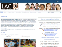 Tablet Screenshot of lac-o.org